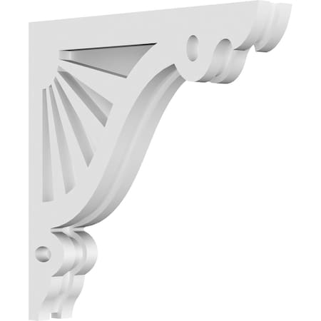 Ekena Millwork Marshall Architectural Grade PVC Corbel, 1 7/8"W X 12"D X 12"H CORP01X12X12MA